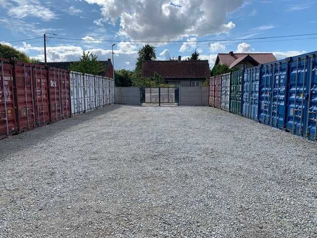 Magazyn w kontenerze, garaż,Self Storage,kontener morski 13,84m2