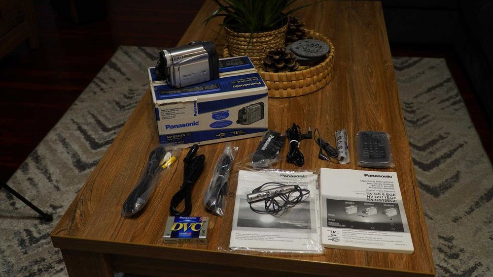 Kamera Panasonic NV-GS11 na kasety MiniDV Retro Sprawna Y2K