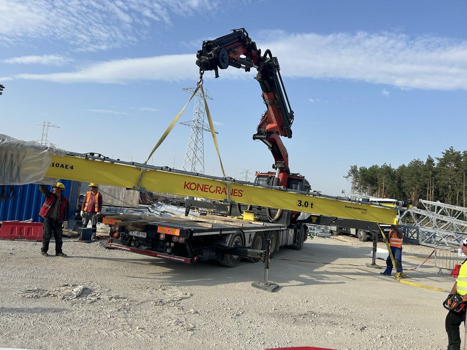 Usługa HDS 21 ton podnoszenia 36 m długości