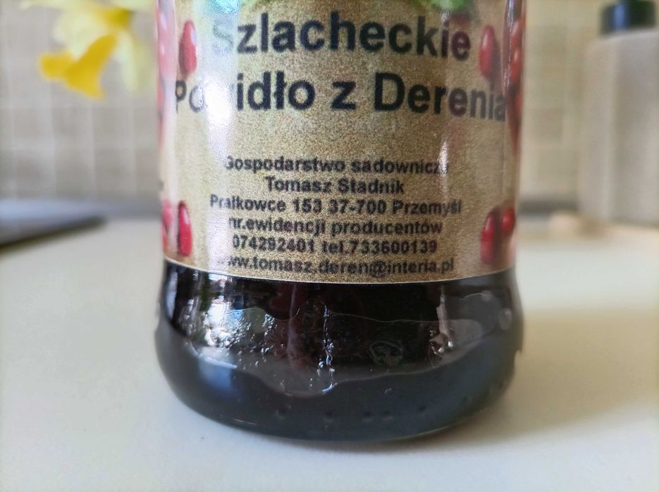 Szlacheckie powidło z derenia 320 ml 2026