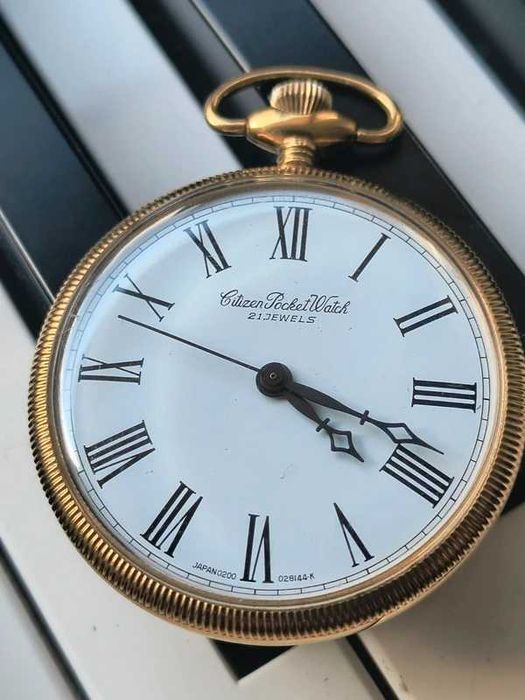 Citizen Pocket Watch 21 kamieni vintage lata 70.