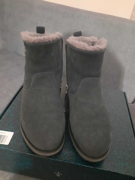 buty EMU BEACH MINI szare r.38