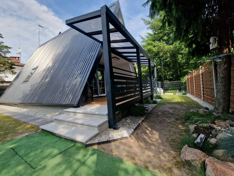 Domek całoroczny Sieraków las, jezioro,taras,grill,cisza