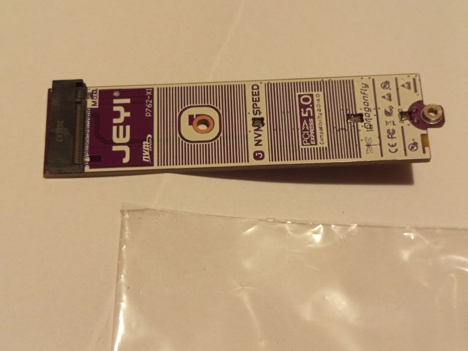 Karta PCI-E na dyski NVME