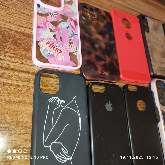 Чехлы для телефонов 10 шт