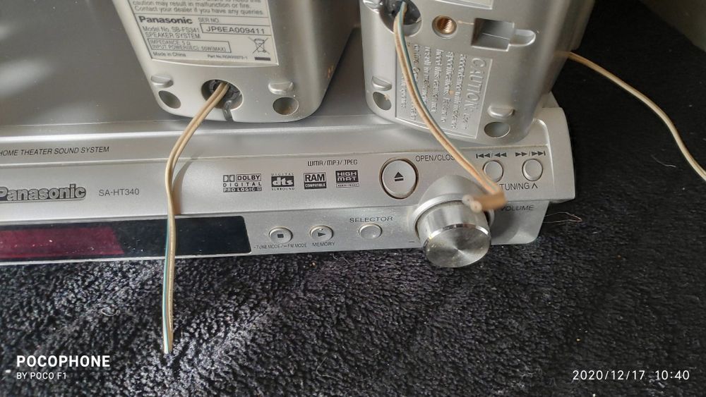 Dvd Home Theater Panasonic Sa HT340