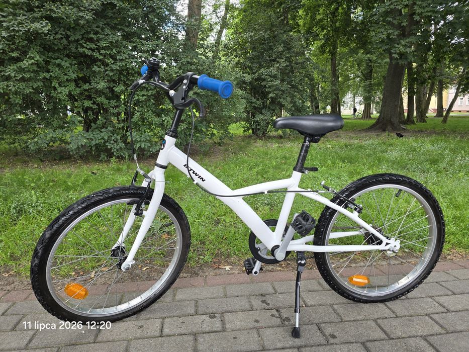Rower Btwin 20 biały