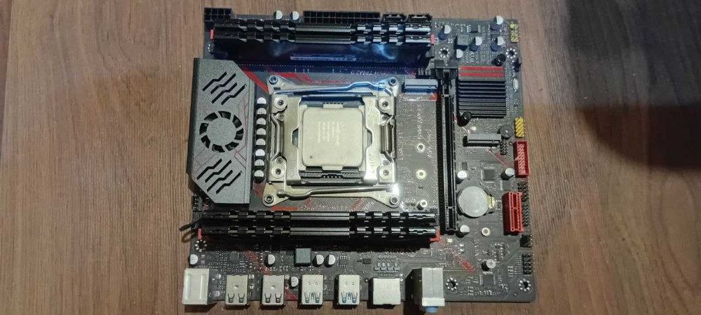 комплект на 2011v3 + 2667v4 3.5mhz 8\16 + ddr4 16gb 2666 в 4 канале