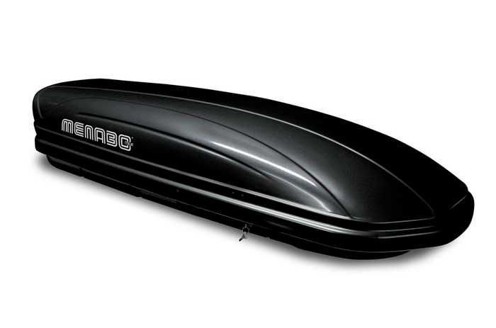 Автобокс на дах Menabo Італія 320 400 460 580 Black White чорний білий