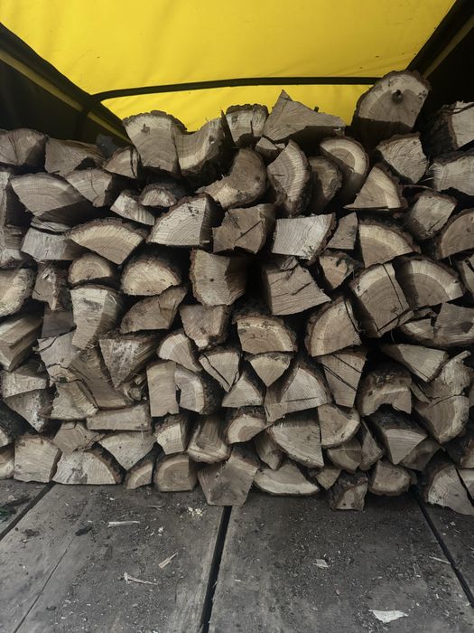 Дрова колоті дуб та сосна