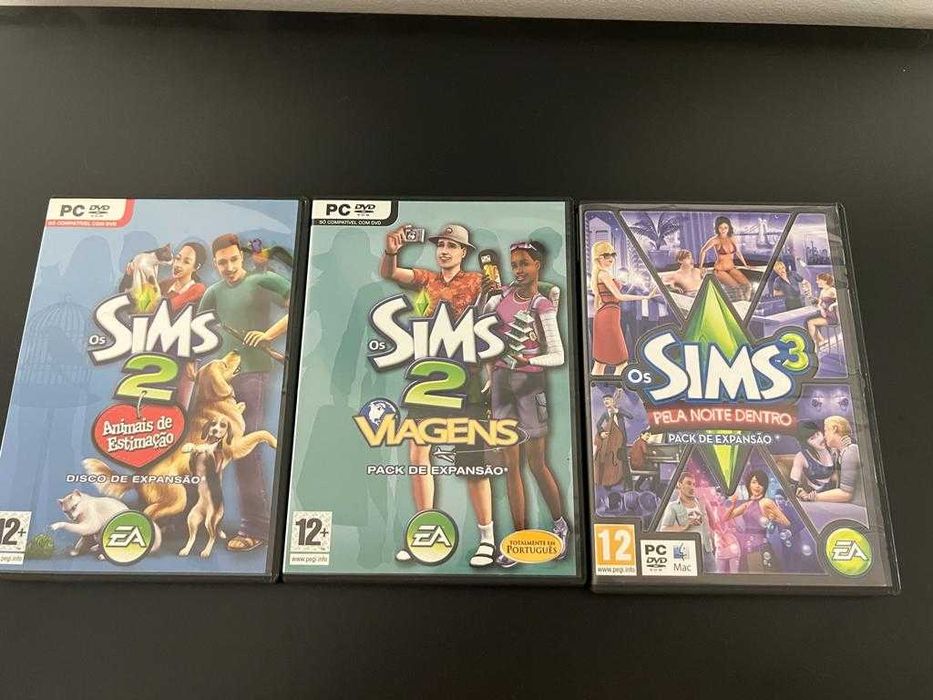 3 Jogos Sims físicos para computador (PC)