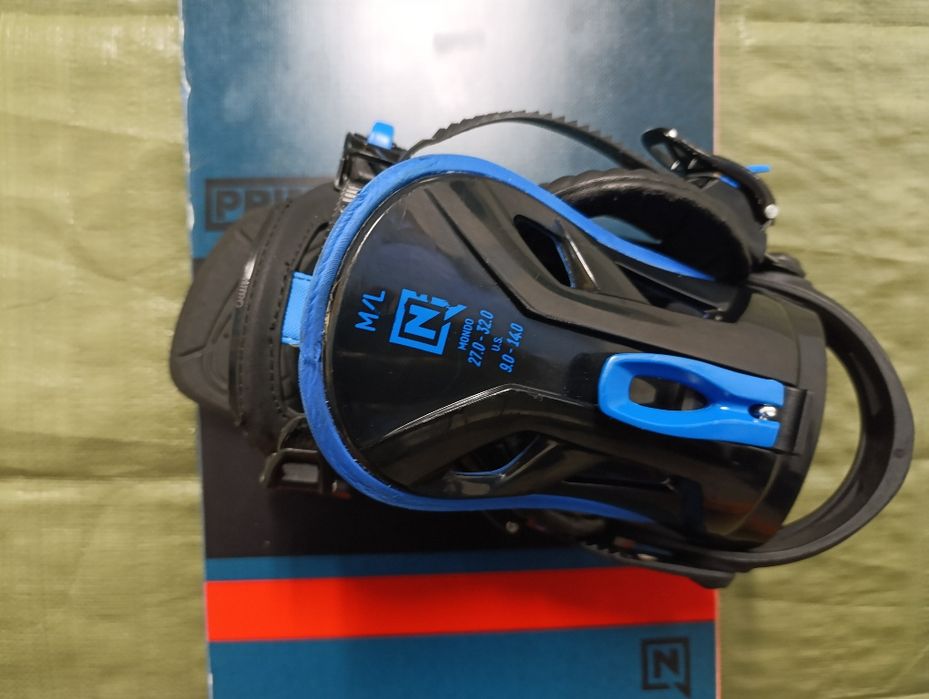 Nr 63 Deska snowboardowa NITRO Prime 165 cm + wiązania