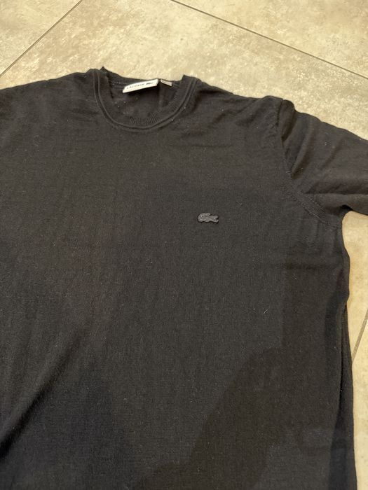 sweter Lacoste L wełna