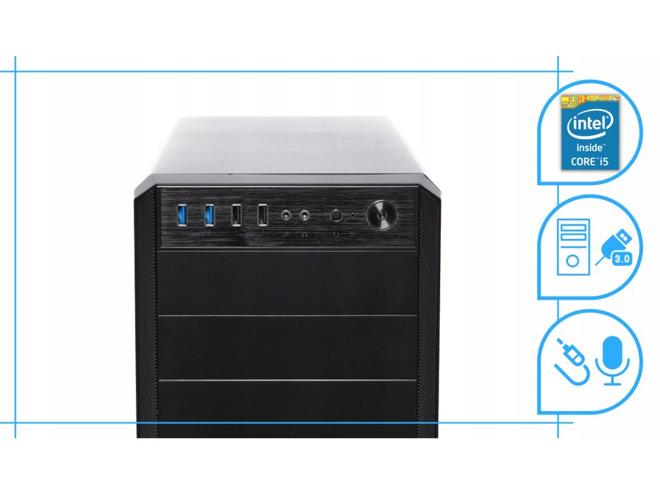 komputer stacjonarny xlap24 baseoffice v3 i5 16gb 256ssd win10 pro