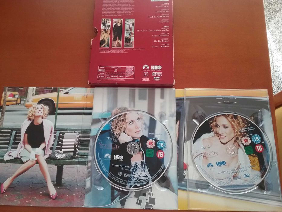 Sex and the City the complete season 2, 3, 4, 5, 6
