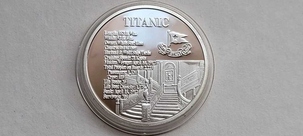 moneta Titanic RMS