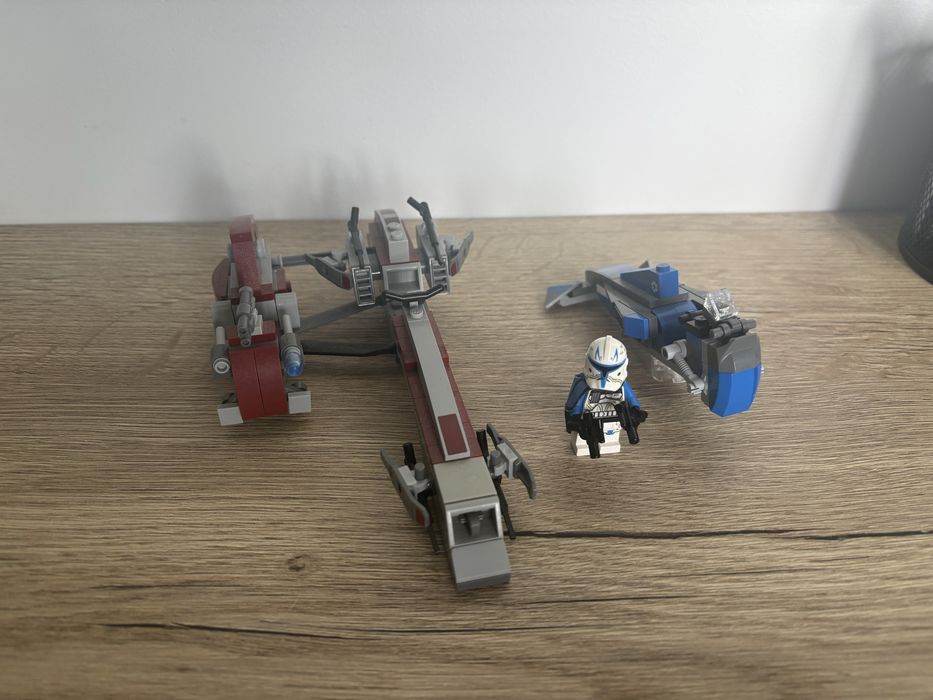 Lego captain rex + barc speeder