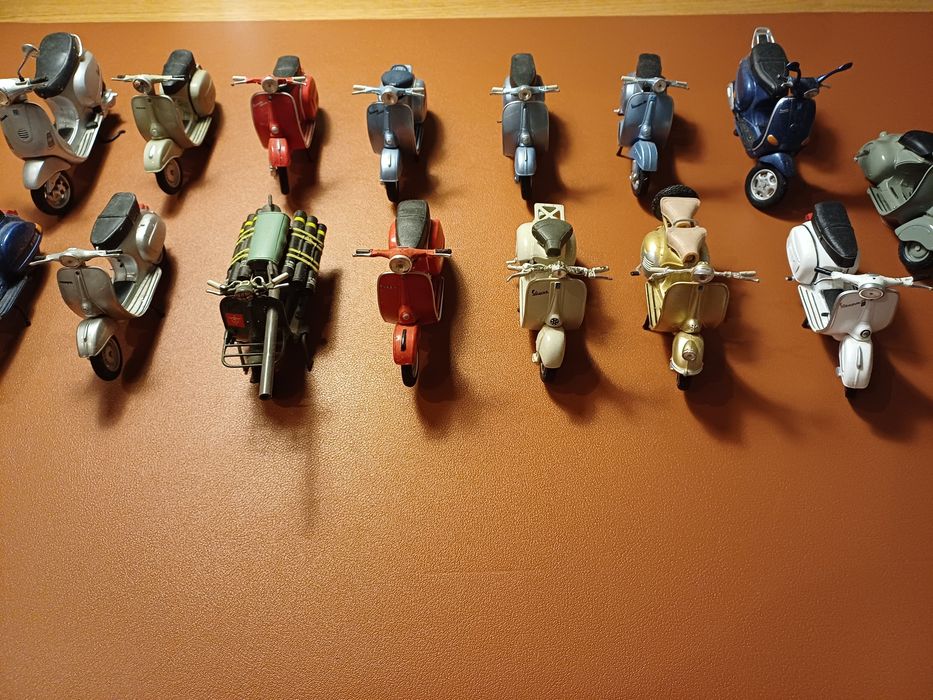 Coleção miniatura Vespa