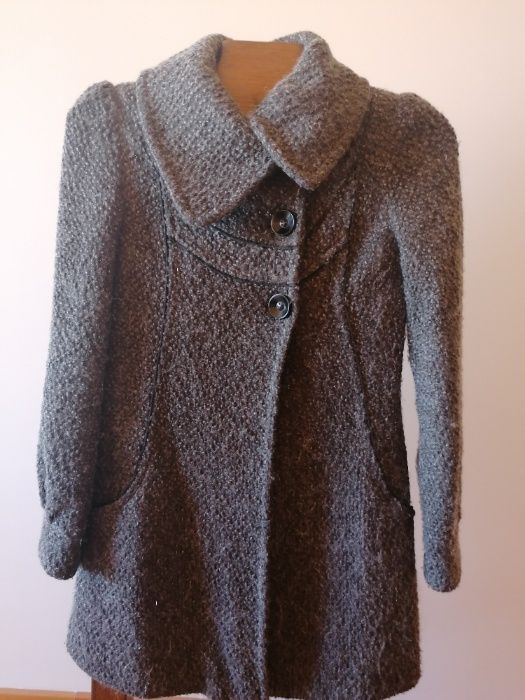 Sobretudo cinza da Promod