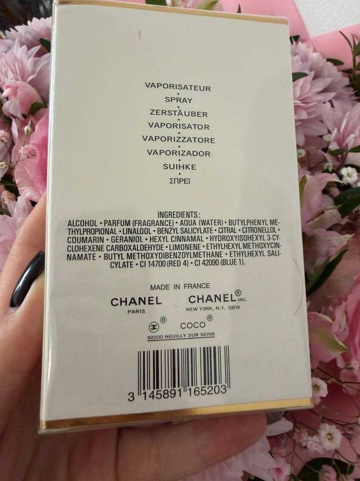 Perfumy coco chanel mademoiselle 100ML