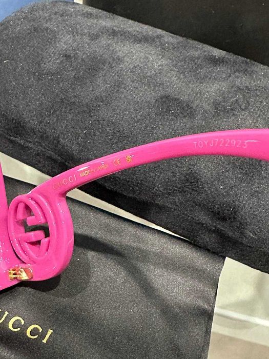 Окуляри Gucci GG1326S 004 Рожеві 58мм | Очки Гуччи розовые женские