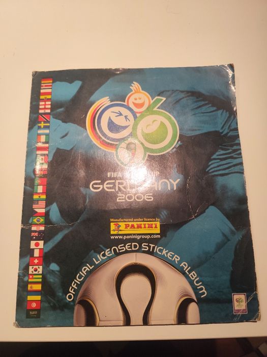 Caderneta Panini FIFA World Cup Alemanha 2006 – 100% COMPLETA – Messi & Ronaldo 1º Mundial