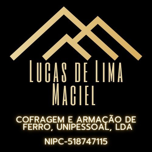 Carpintaria de cofragem e armação de ferro.