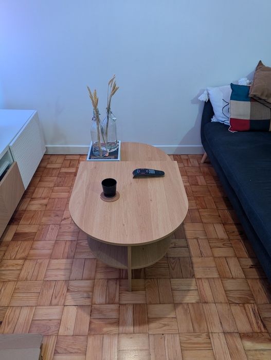 Mesa centro carvalho jysk