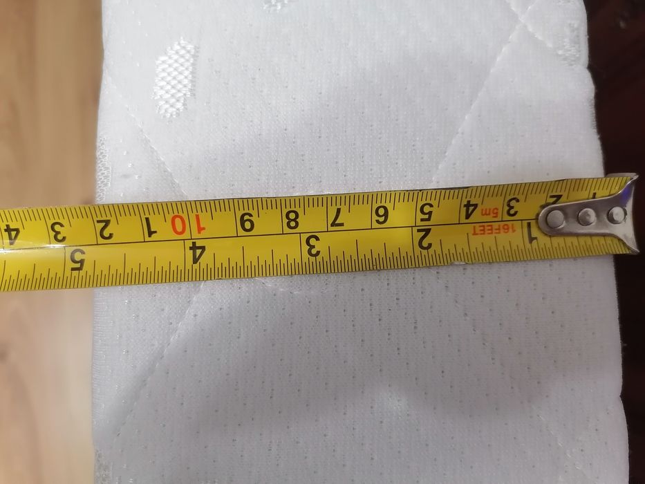 Materac piankowy wymiar 185x85x12 cm