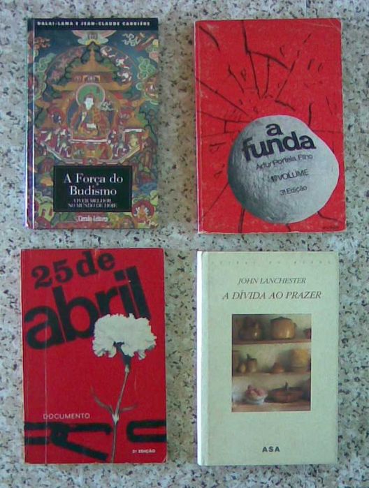 Lote com 28 livros - não ficção - venda individual