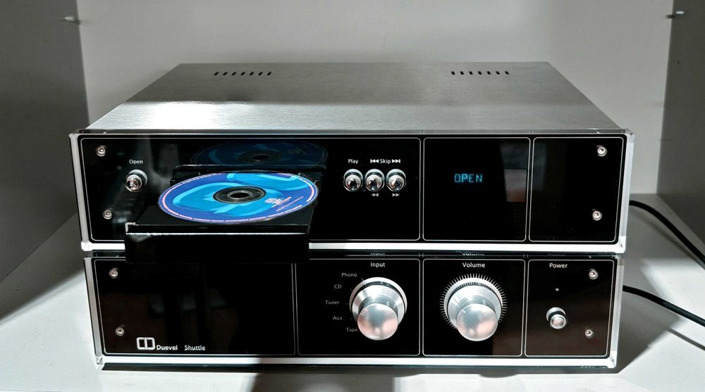 Wzmacniacz Duevel Shuttle + Odtwarzacz CD Duevel Disk CD Player Unikat ...