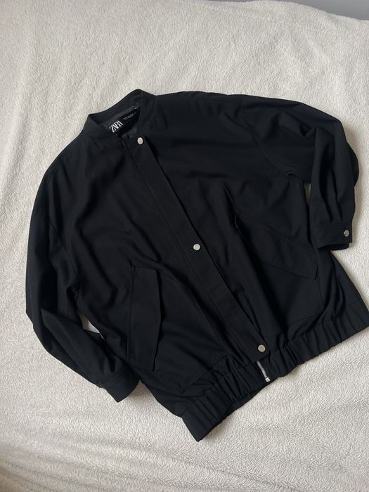 Bomberka bomber kurtka czarny Zara M