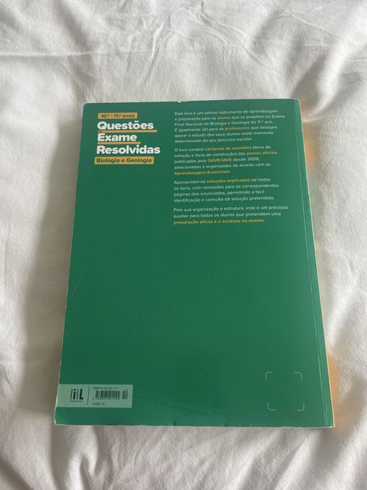 Questões de Exame Resolvidas - Biologia e Geologia - 10.º e 11.º Anos