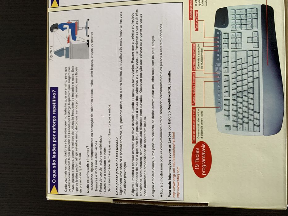 Teclado - Anti lesoes