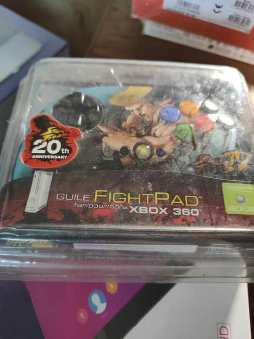 Street Fighter 20th Anniversary Guile FightPad para Xbox 360!