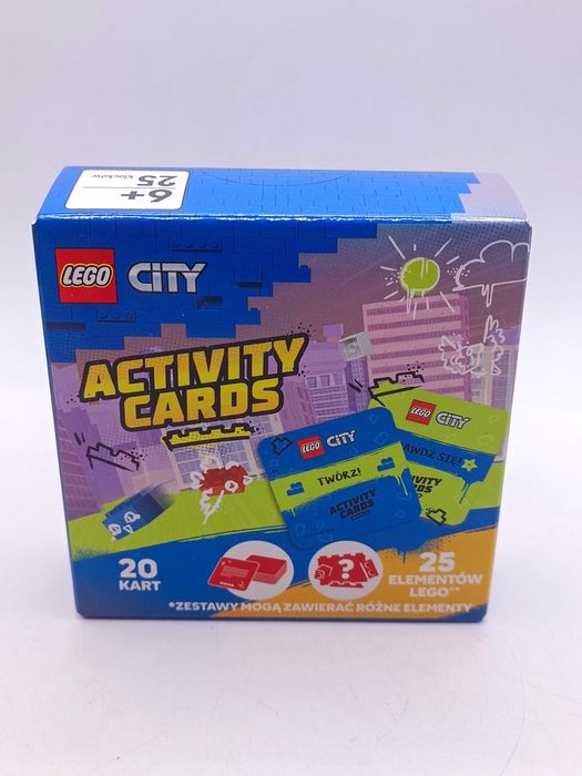 Lego Activity Cards 25 Elementów 20 Kart Lego Books 727/09/25s