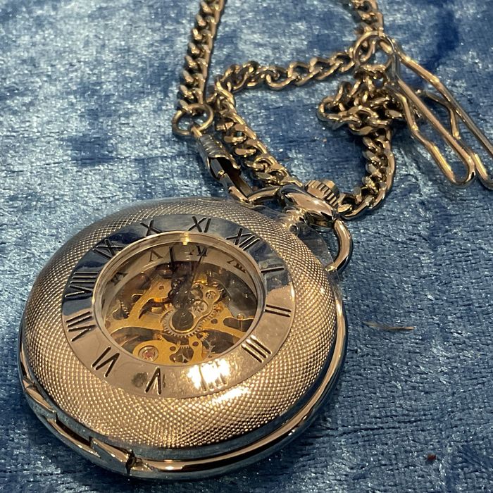 Relógio de bolso como novo ,45 m manual ,anúncios abaixo
