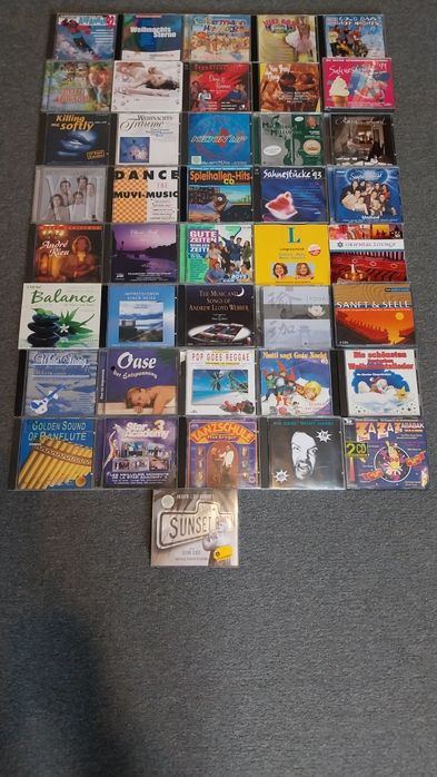 50 x sztuk płyt CD zestaw "M14"
