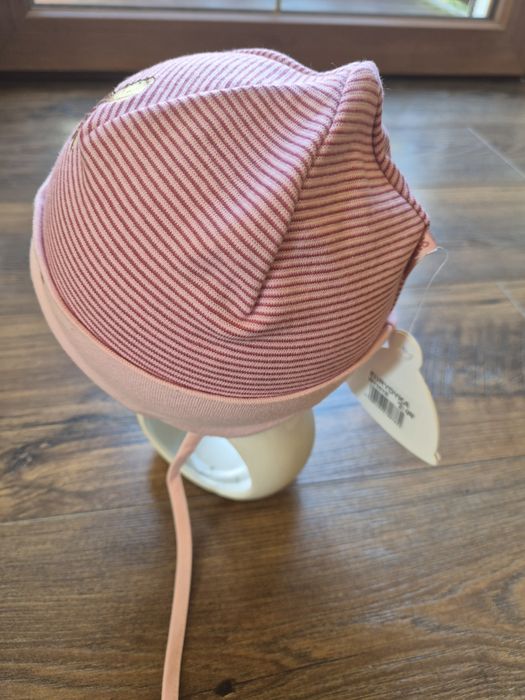 Czapka róż Wiosna 44 Nowa