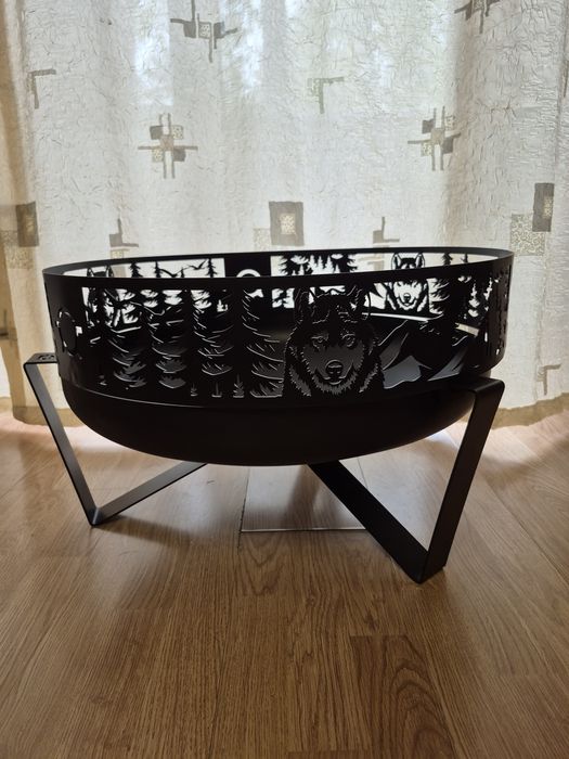 Кострова чаша з кришкою