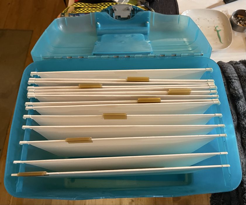 Mala arquivadora de documentos como nova