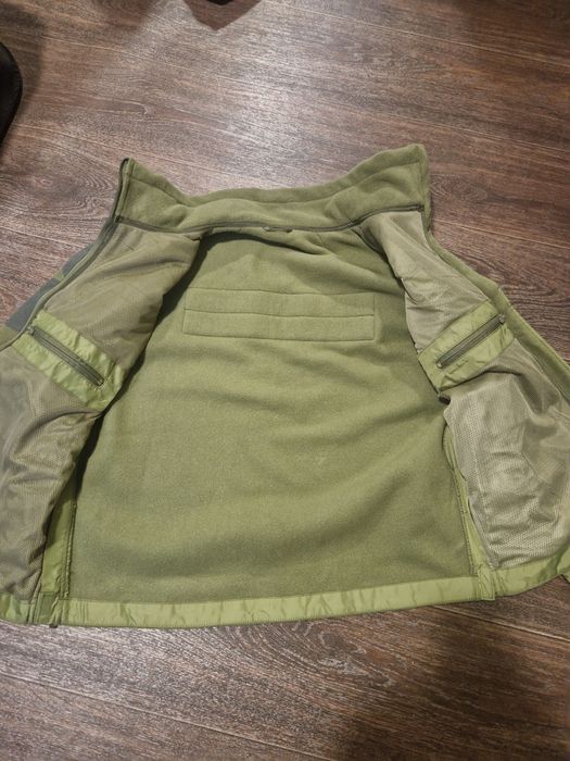 Кофта флисова олива