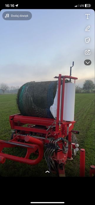 Sprzedam owijarkę samozaładowcza metal fach