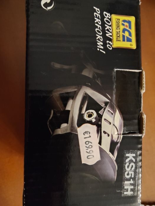 Carrinho/Carreto de pesca casting tica táctica novo