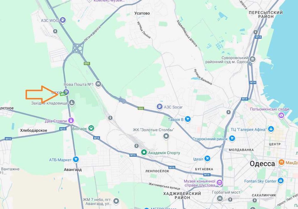 Краща пропозиція на окружній Одеси під комерцію