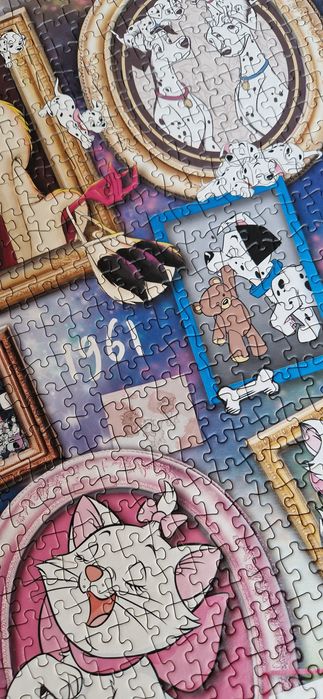 Puzzle 9000 elementów Trefl limited edition Disney 6x 1500 panorama