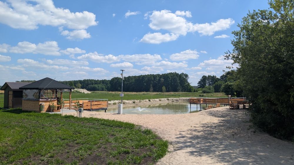 Dom z balią i sauną nad stawem na wyłączność - Stare Podwórko