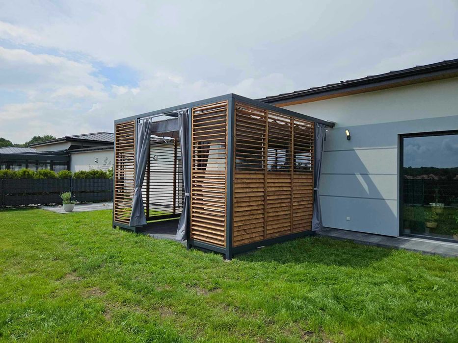 Żaluzje tarasowe - shuttersy do pergol, altan, tarasów, balkonów.