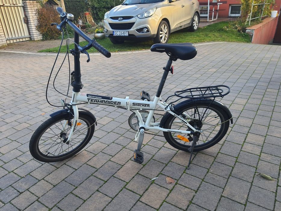 Rower składak, idealny stan, jak nowy, kola 20'