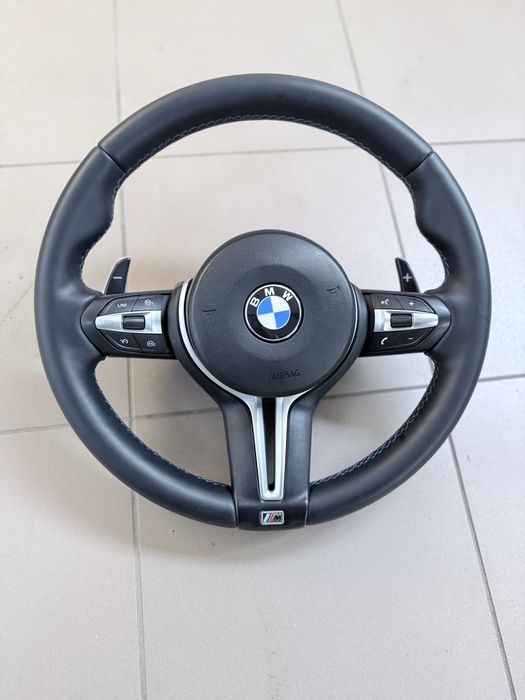 Руль бмв ф30 М  с лепестками + обычный